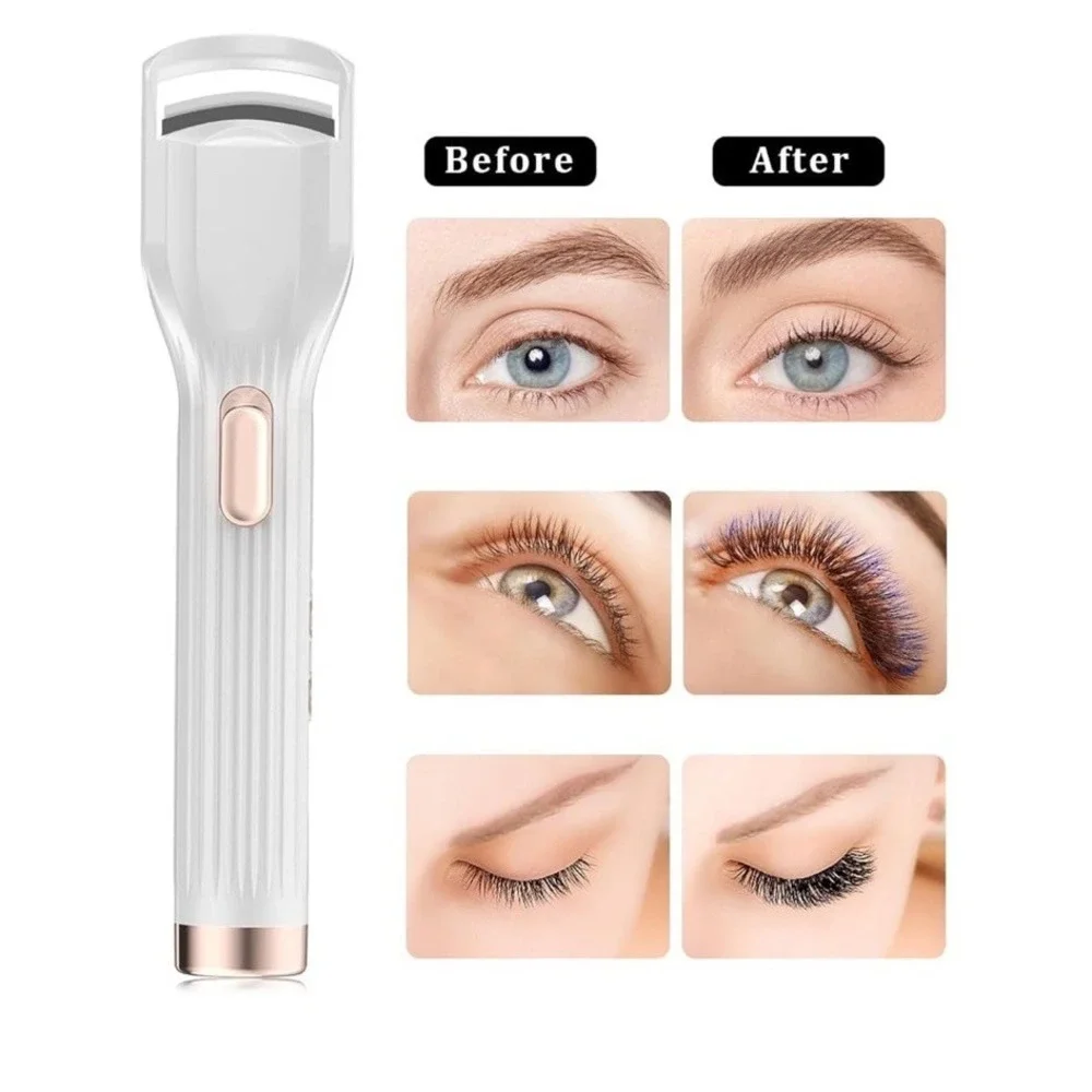 ACAVADO PRO HEATED EYELASH CURLER. NEW USB CHARGING NEW